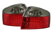 LED Rückleuchten Set für Audi A4 8E in Rot-Smoke