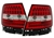 LED Rückleuchten für Audi A4 B5 in Rot-Weiß