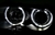 Angel Eyes Scheinwerfer für 3er BMW E46 2trg.