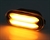 LightBar Seitenblinker (ovale Ausführung)  / Chrom