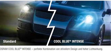 2 Stück OSRAM COOL BLUE INTENSE NEXT GENERATION Lampen Birnen für  Scheinwerfer / Fassung H4 60/55W