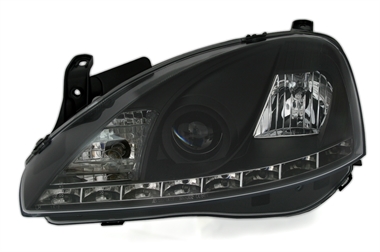 SW-Light Scheinwerfer Opel Corsa C 01-03 LED Standlicht black - tuning  online kaufen