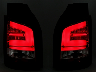 Rückleuchten Heckleuchten Set Smoke LED Light Bar passt für VW T5