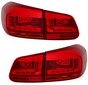 LED Rückleuchten Set für VW Tiguan 5N in Rot