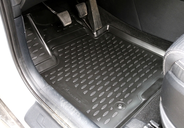 Duogrip Gummi Fußmatten für Ford Focus Type 3 Facelift