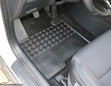 Gummi Fußmatten für Seat Ibiza Typ 6
