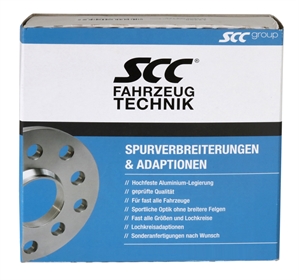 SCC Spurverbreiterung platten Set VA 20mm / HA 40mm VW inkl