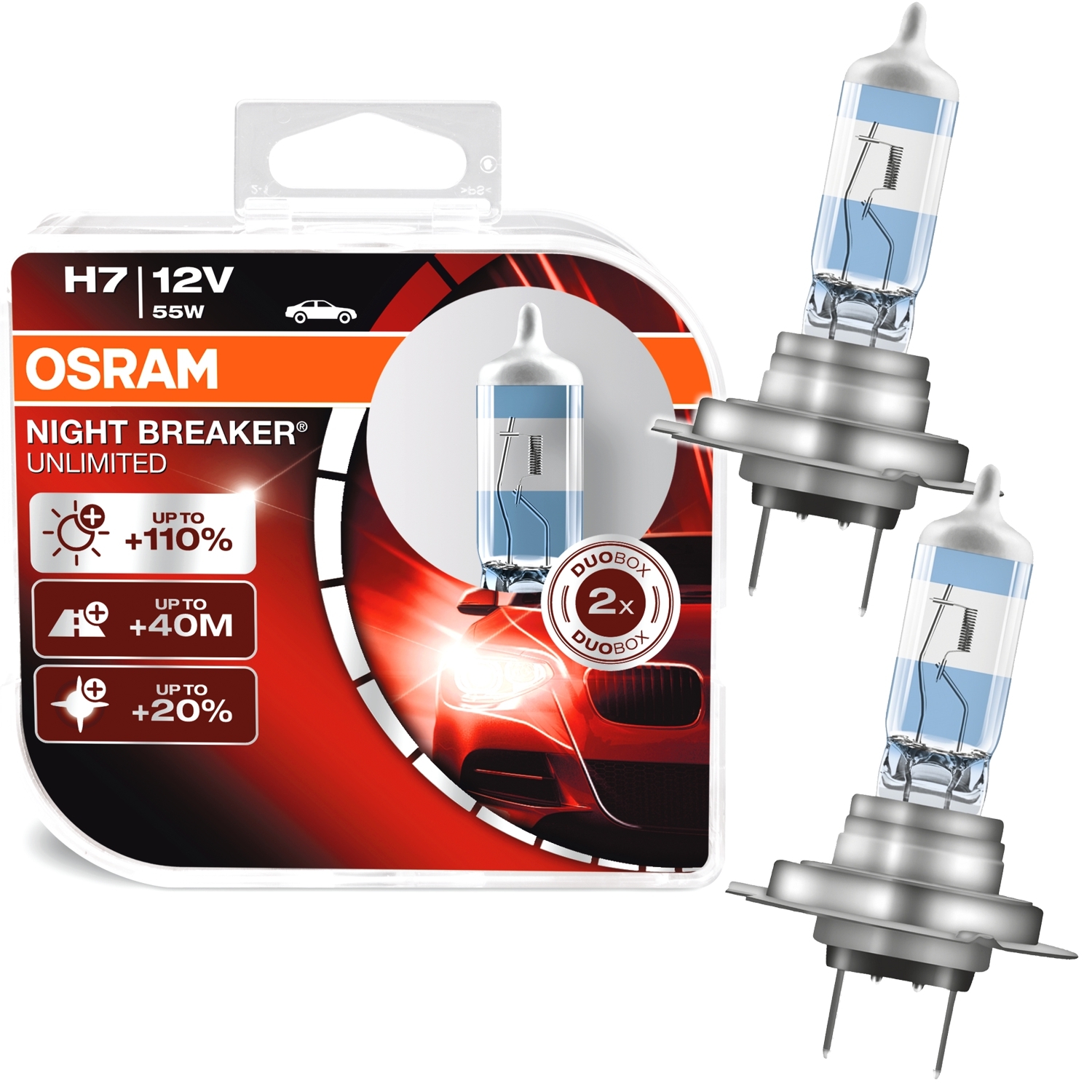OSRAM Nightbreaker Unlimited H7 12V 55W