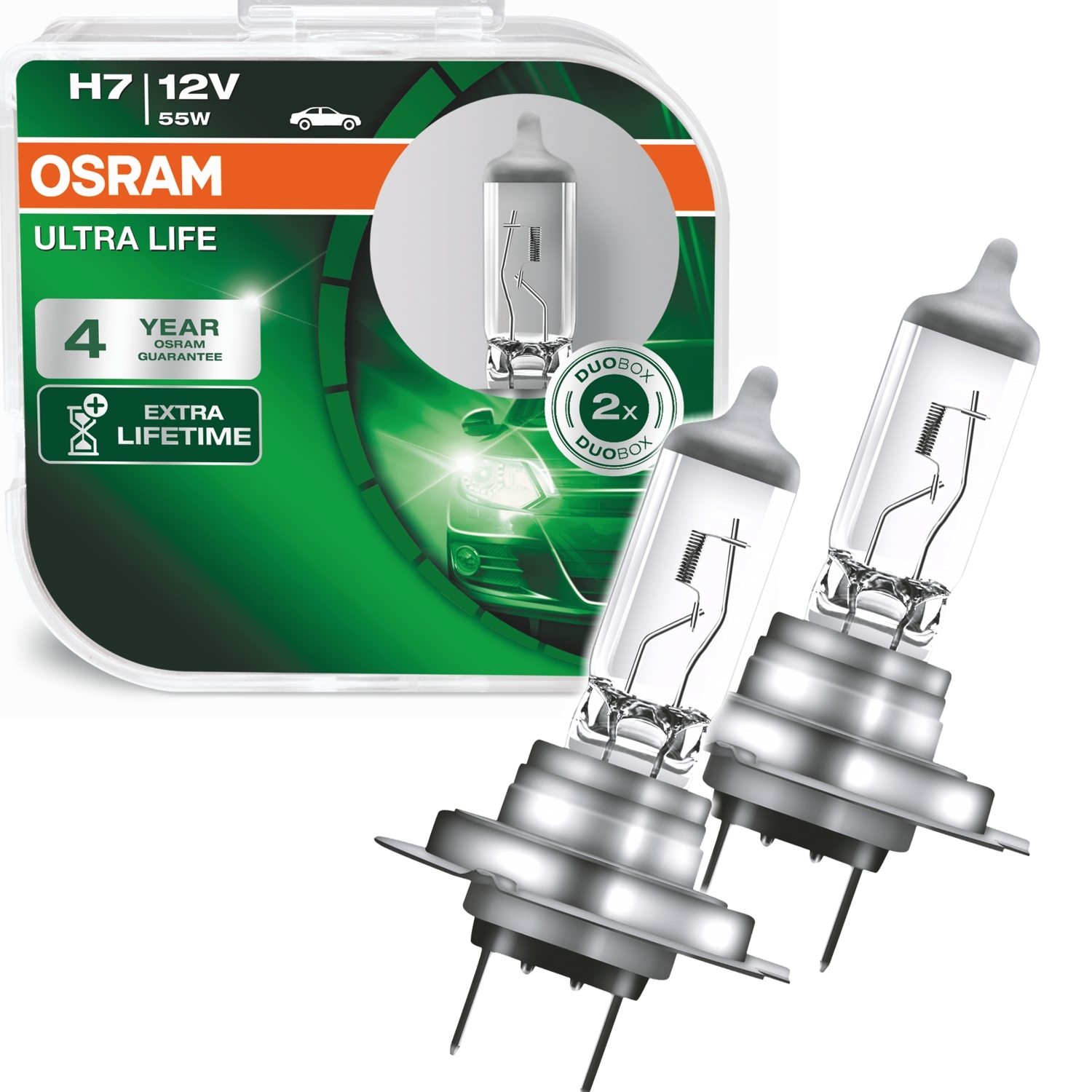 OSRAM H7 12V 55W Ultra Life