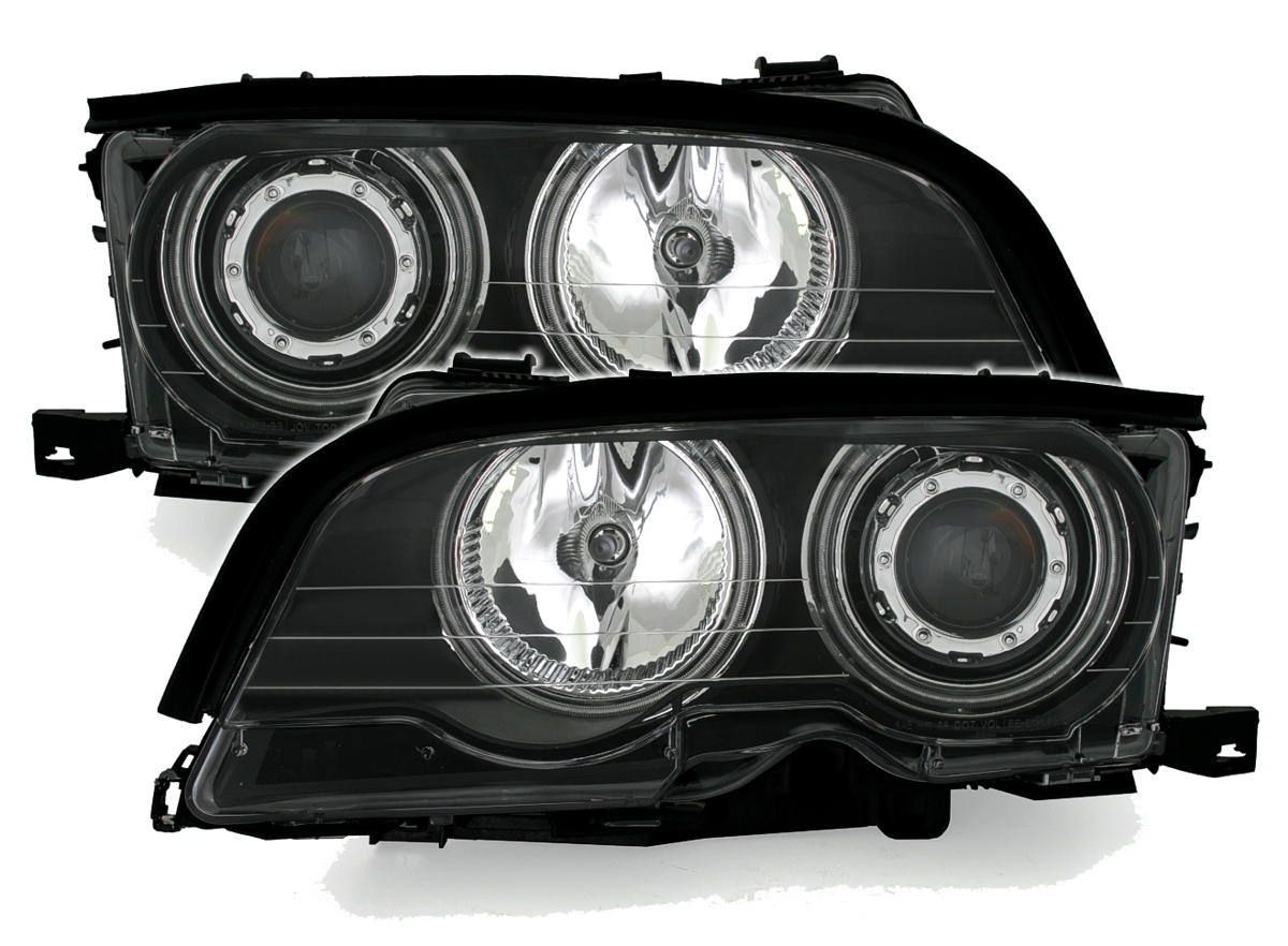 CCFL Angel Eyes Scheinwerfer für 3er BMW E46 2trg.
