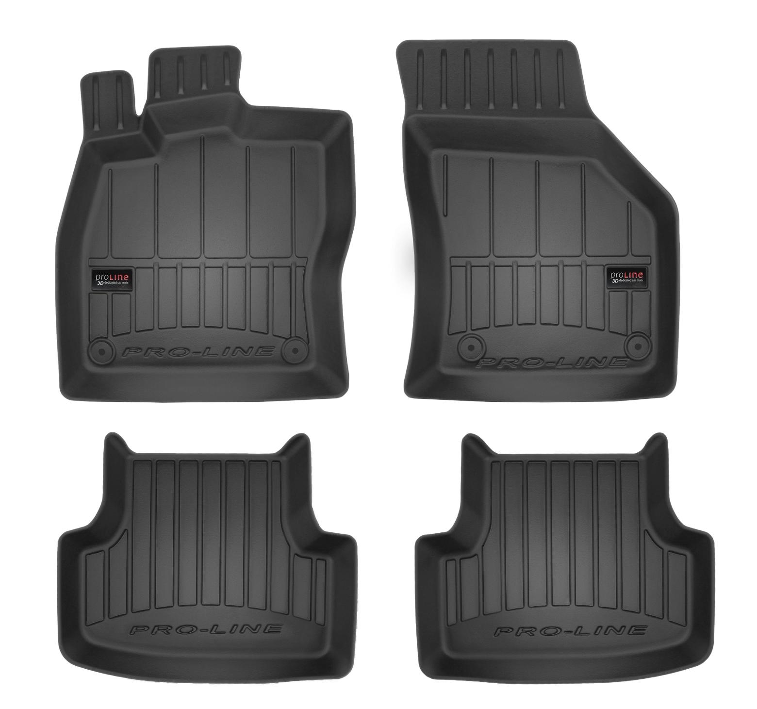 3D Gummi Fußmatten kompatibel für SEAT Ibiza, Typ 6J