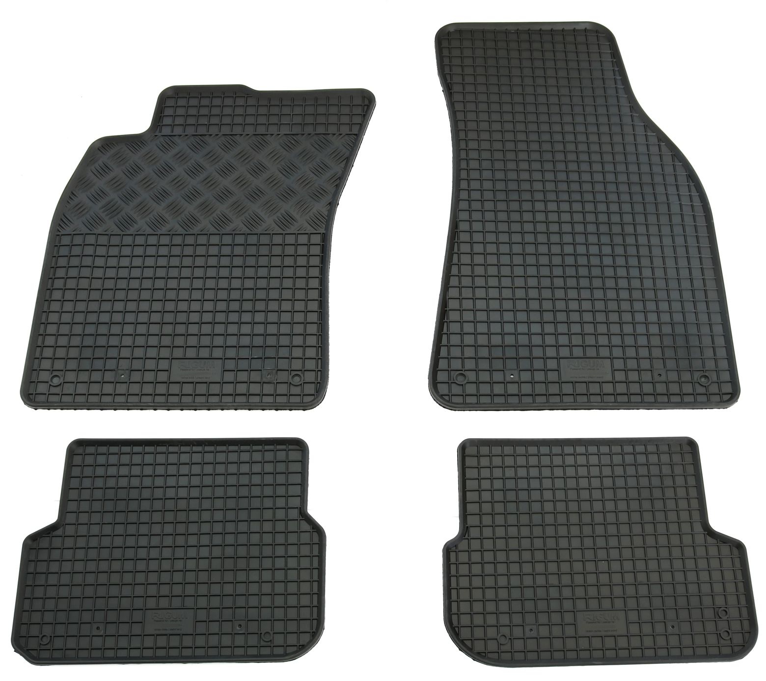 Gummi Fußmatten für Audi A6 4F C6 | AD-Tuning