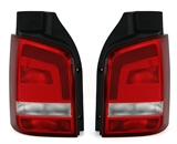 Rückleuchten für VW T5 Facelift in Rot-Weiß