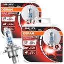 2x OSRAM Night Breaker Unlimited H4 12V 60/55W