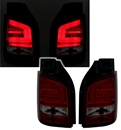 Lightbar Rückleuchten Set für VW T5 in Rot-Smoke