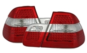 LED Rückleuchten Set für 3er BMW E46 in Rot-Weiß