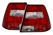 Rückleuchten Set für VW Bora in Rot-Weiß
