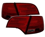 LED Rückleuchten für Audi A4 B7 Avant in Rot-Smoke