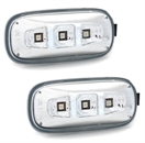 LED Seitenblinker Set für Audi A3 / A4 / A6 /Chrom