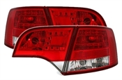 LED Rückleuchten für Audi A4 B7 Avant in Rot-Weiß