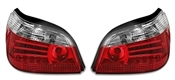 LED Rückleuchten für 5er BMW E60 in Rot-Weiß