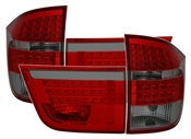 LED Rückleuchten für BMW X5 E70 in Rot-Smoke