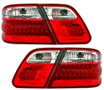 LED Rückleuchten für Mercedes W210 in Rot-Weiß