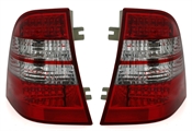 LED Rückleuchten für Mercedes W163 in Rot-Weiß