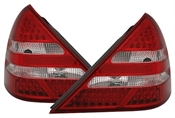 LED Rückleuchten für Mercedes SLK in Rot-Weiß