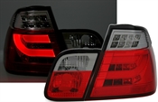 LED Rückleuchten Set für 3er BMW E46 in Rot-Smoke