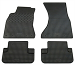 Gummi Fußmatten für Audi A4 8K B8 + A5 8T
