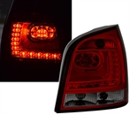 LED Rückleuchten Set für VW Polo 9N in Rot-Smoke