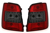LED Rückleuchten für VW Touran 1T in Rot-Smoke